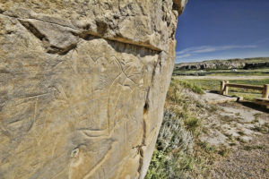 Writing On Stone Camping