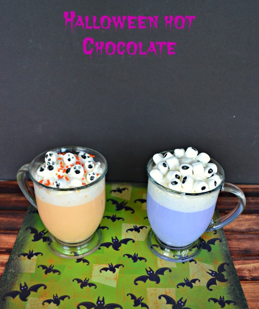 Halloween hot chocolate