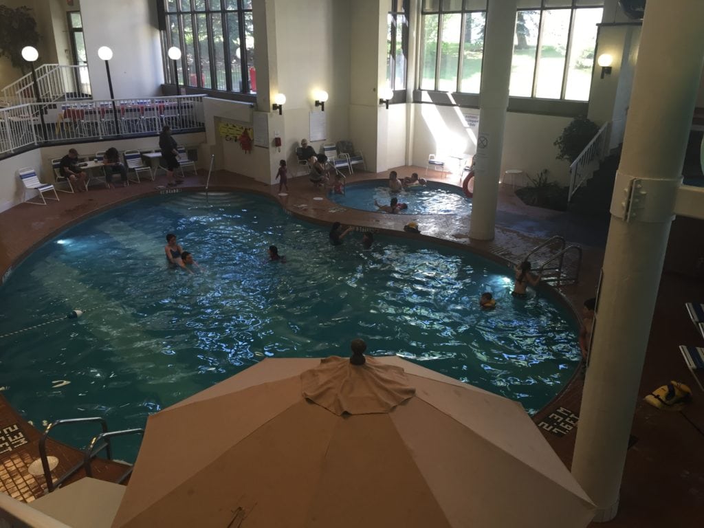 Oasis Waterpark in Sheraton Cavalier Calgary