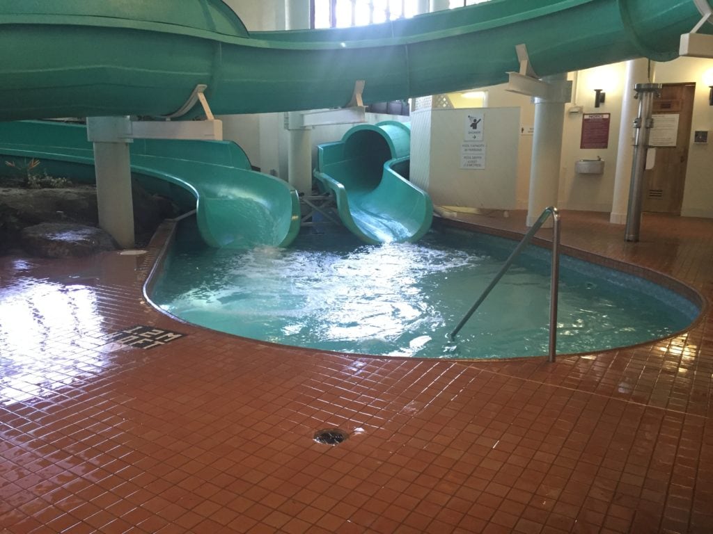 Oasis Waterpark in Sheraton Cavalier Calgary