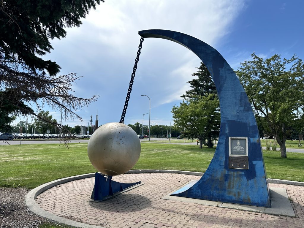 World's largest wind gauge in Lethbridge.