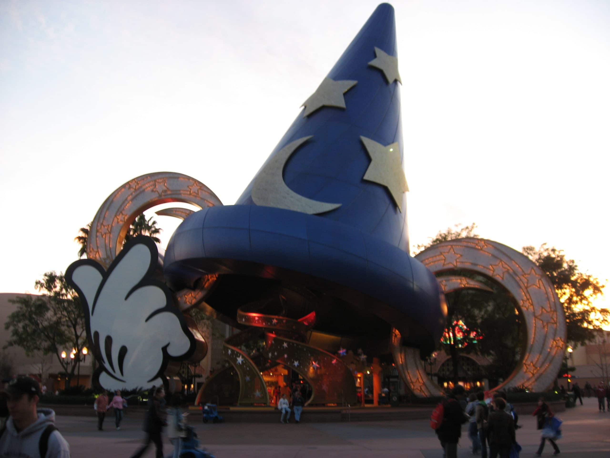 Mickey's hat at Disney World's Holywood Studios