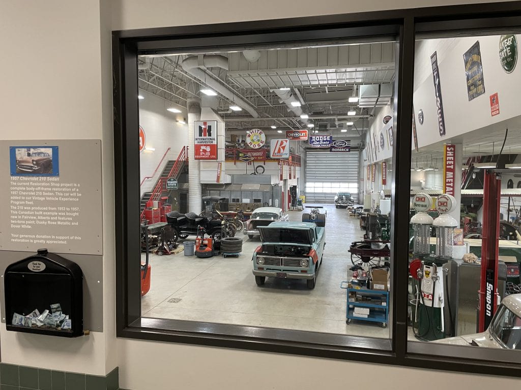 Restoration Shop at Reynolds-Alberta Museum