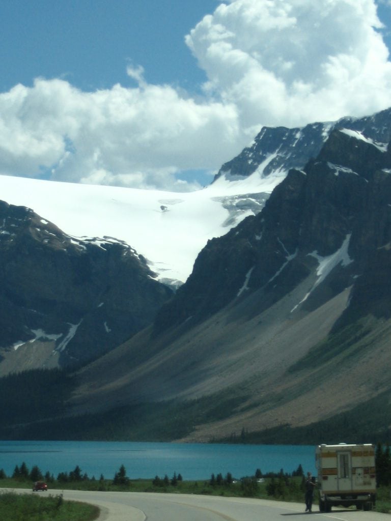 Driving the Icefields Parkway