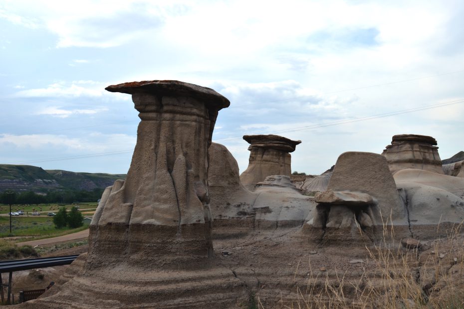 Hoodoos near Drumheller